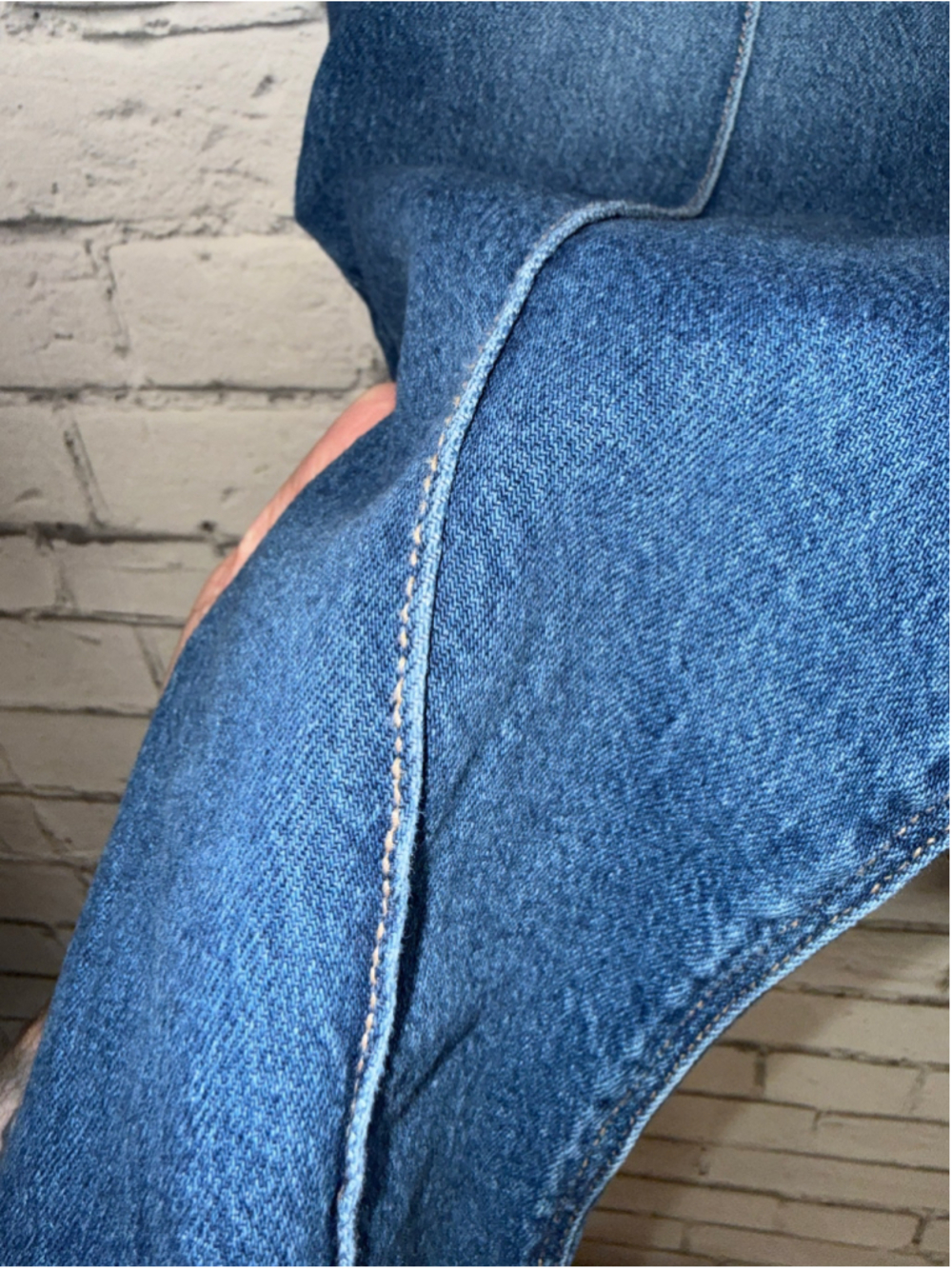 Women’s American Eagle Super High Rise Ankle Straight Jeans size 16 90’s Y2K NWT - Picture 7 of 13
